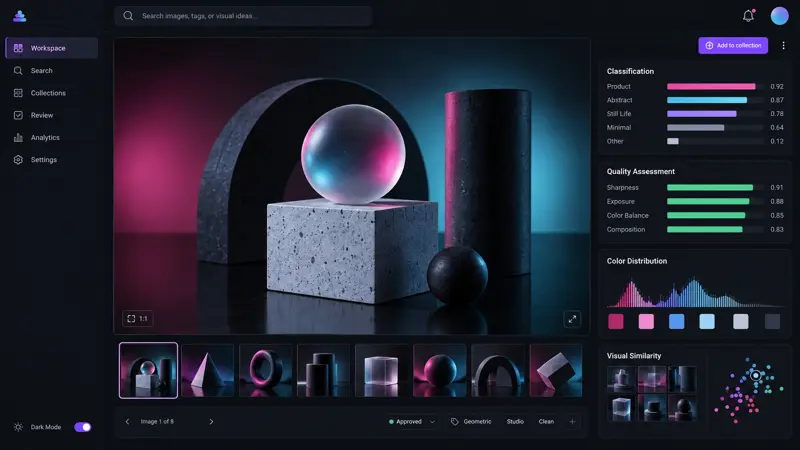 Image Analysis Pipeline — technical architecture trace
