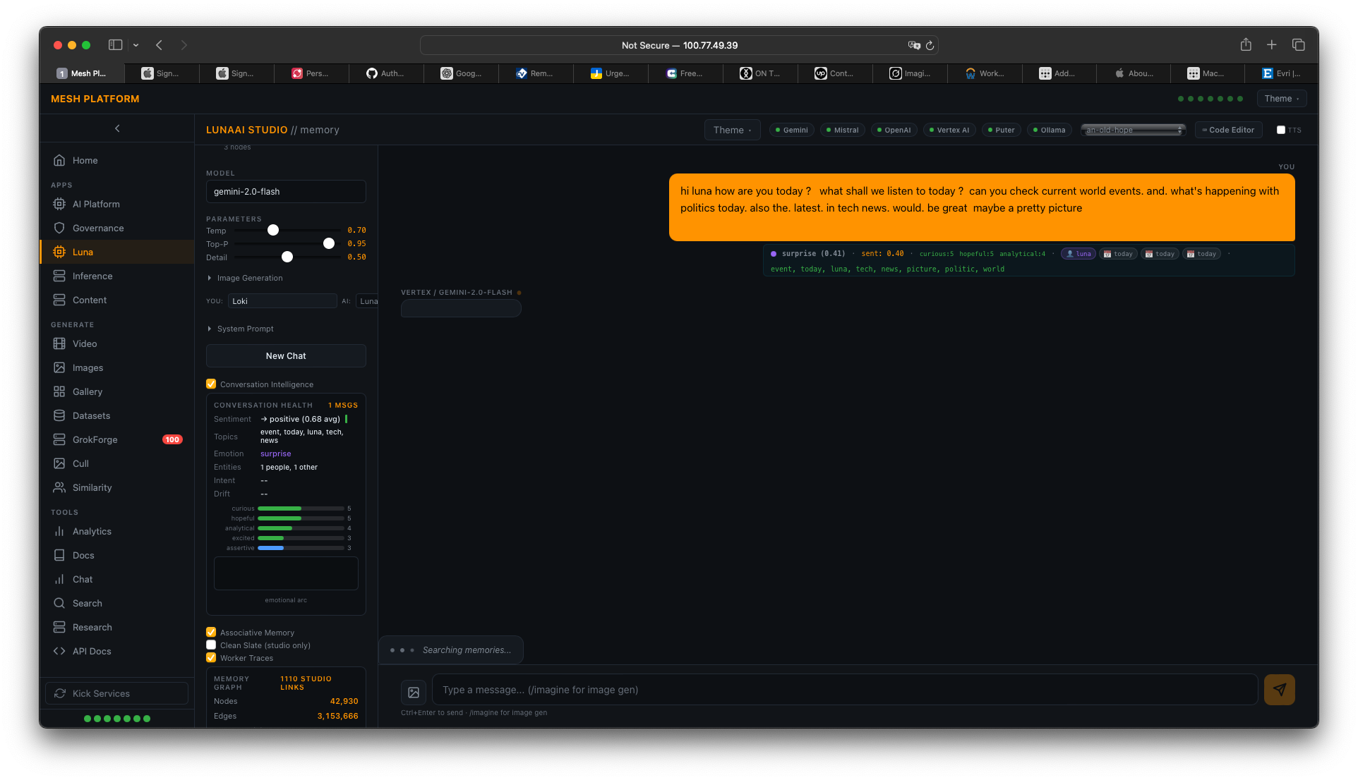 Multi-Provider Inference Studio screenshot 4